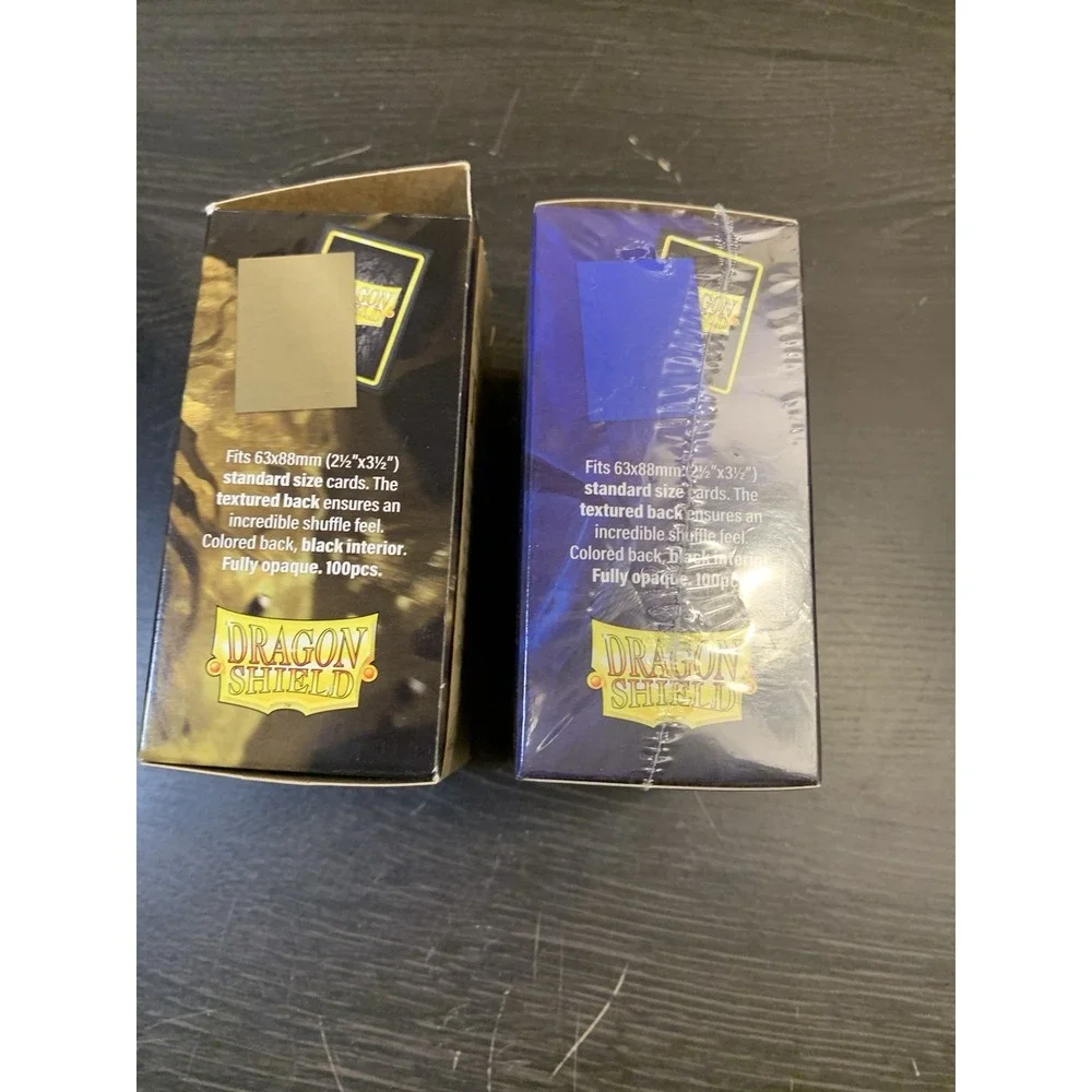 Dragon Shield: Matte Dual Sleeves - Wisdom (100ct)  NEW + Truth Partial Box